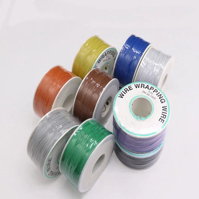 Single Core Tin Copper Jumper Cable Wires 30AWG PCB / Breadboards Wire 250m