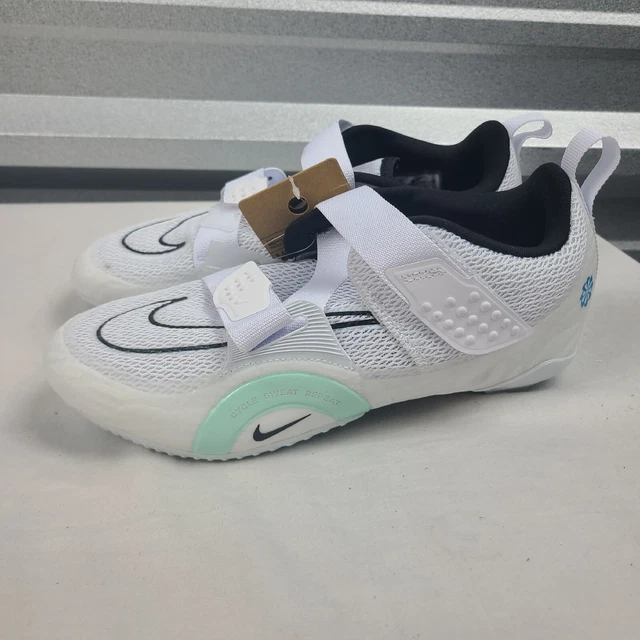 NIKE SUPERREP CYCLE 2 Next Nature Indoor Cycling Shoes White DH3395100 Size 8.5 £49.52