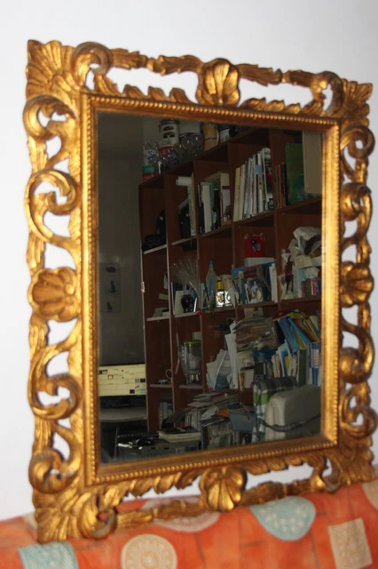 EUGAD Specchio Da Bagno Con Mensola – 40x55 Cm, Rettangolare In MDF E Vetro, Bianco, Per Trucco E Accessori
