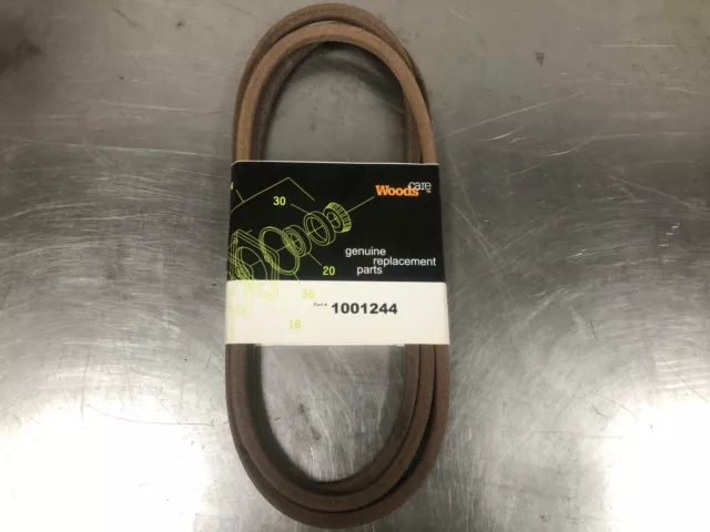 New OEM Woods Belt Part # 1001244 for PRD6000