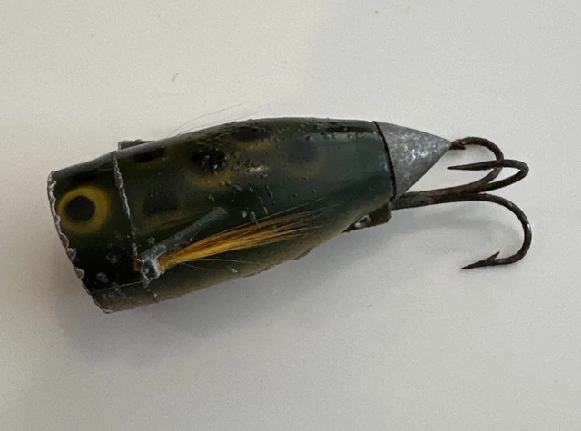VINTAGE FISHING LURE Airex Bait Co. Popit 1952 NY Early Frog Pattern NOS W/Tube $20.50 - PicClick VINTAGE FISHING LURE Airex Bait Co. Popit 1952 NY Early Frog Pattern NOS W/Tube $20.50 - PicClick