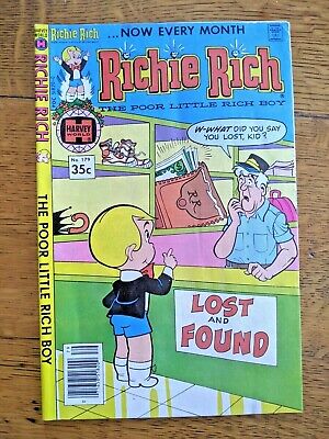 💎 Richie Rich #179 (Harvey 1979) Bronze Age Cartoon Comic - COMBINE SHIPPING 💎