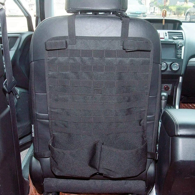 BACK CAR SEAT Gun Rack Organizer Cover Molle Rifle Shotgun Holder