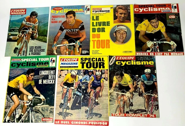 Lot De 6 Magazines Vintage - Spécial Tour De France - Cyclisme Ancien