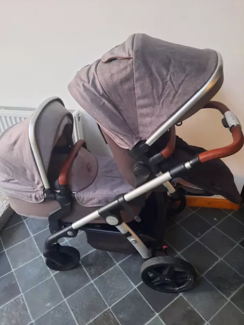 Silver Cross Wave Travel System - Single or Double Buggy