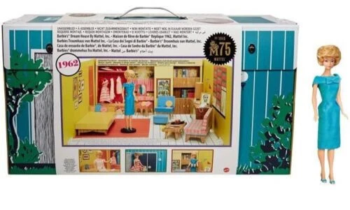 Barbie - Coffret maison de rêve Barbie, 3 niveaux, lumières et sons et + de 75 accessoires