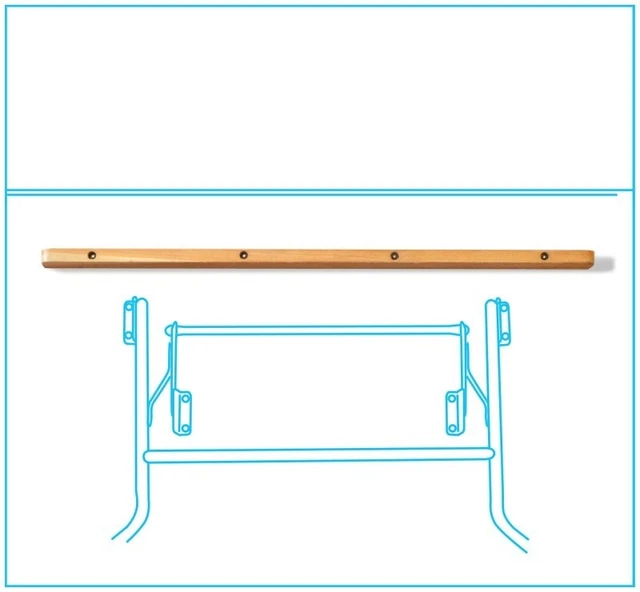 Replacement Wood Runner for 96 Inch Table Party Event Dining Banquet Wedding BBQ