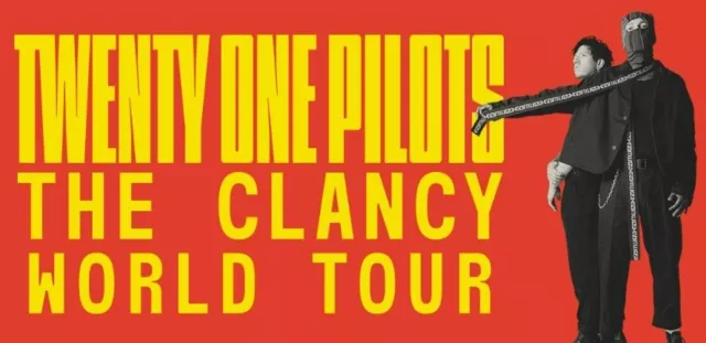 TWENTY ONE PILOTS –The Clancy World Tour - 2 Stehplätze – Köln – 01.05.2025