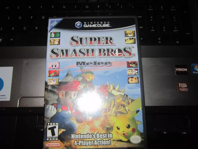 Super Smash Bros. Melee For Nintendo GameCube - CASE ONLY and Book NO Game