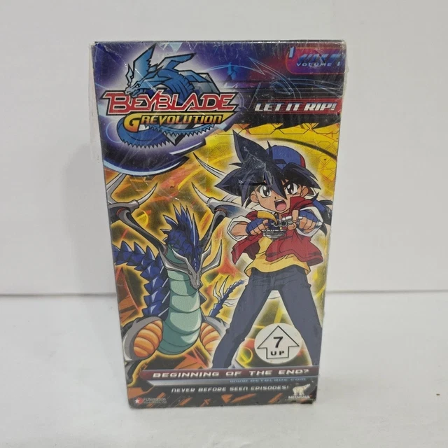 SEALED BEYBLADE G Revolution Let It Rip Volume 1 Beginning of the End ...