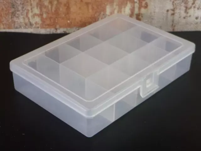 CAJA DE CLASIFICACIÓN CAJA DE CLASIFICACIÓN CAJA DE PERLAS costura manualidades CAJA DE PIEZAS PEQUEÑAS 13 compartimentos CAJA