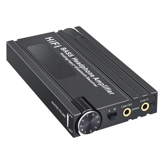 Amplificatore Per Cuffie Hi-Fi Portatile, Ingresso AUX 3.5 Mm, Cavo USB Incluso - Uhddadi-100