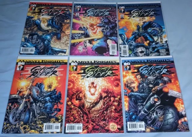 GHOST RIDER Vol.3 #1-6 Complete Series Marvel Comics (2001) NM