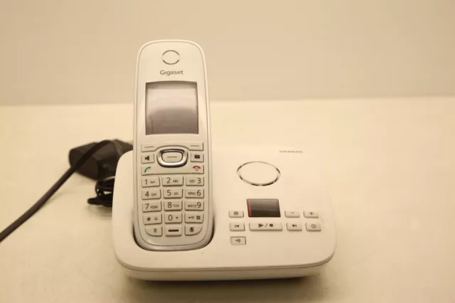 Siemens - Gigaset C595 - Téléphone sans fil avec répondeur - Blanc - Bon état