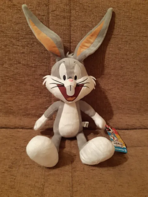 Bugs Bunny Looney Tunes Plush Soft Toy New with tag