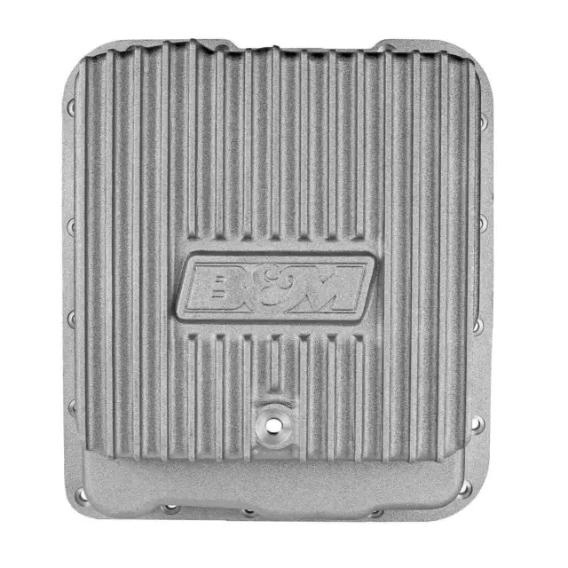 BM70260 B&M Transmission Pan, Hi-Tek Deep Aluminium, GM 700R4, 4L60/E & 4L65E