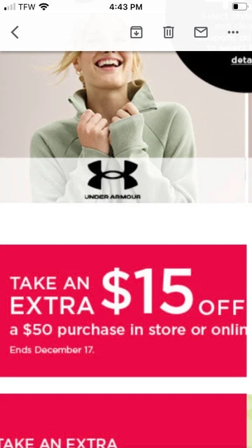 Kohls Take Extra $15 Dollars Off $50 Minimum Purchase Pre Tax Valid 12/01-12/17