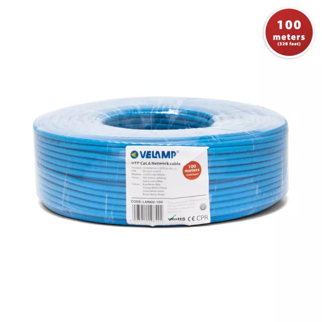 Cavo di rete CAT6 UTP 100mt in matassa