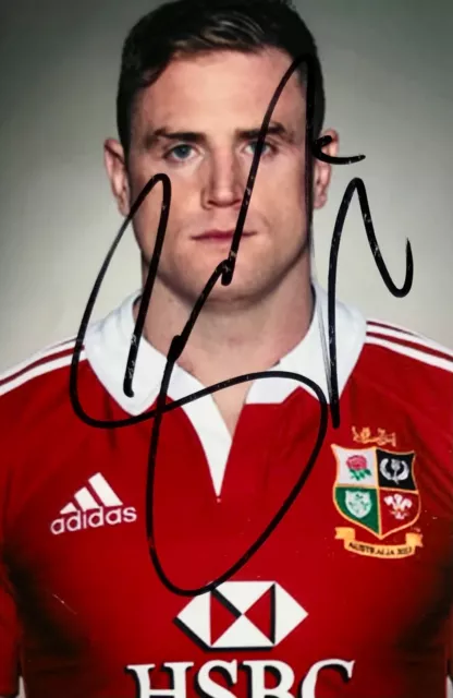 Jamie Heaslip Retired Ireland Rugby  Player Signed Approx 6 x 4 Photo