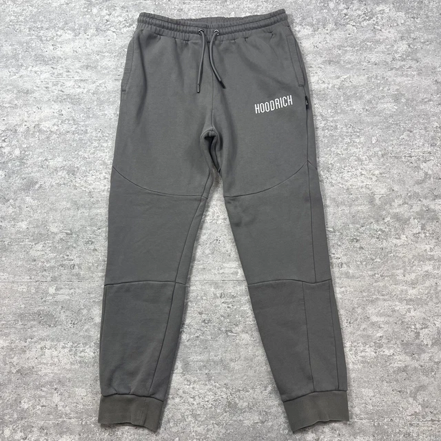 Hoodrich Joggers Mens XL Grey Sweat Pants Adult