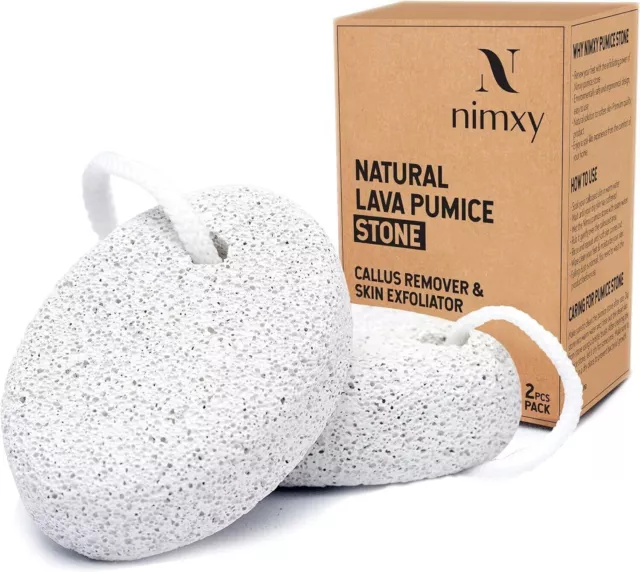 Pumice Stone for Feet 2 PCS Set Foot Care  Pumice Stones