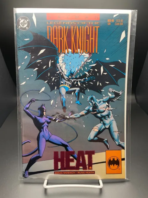 Mint 1993 Dc Batman Legends Of The Dark Knight #49 Heat 4 Doug Moench Russ Heath
