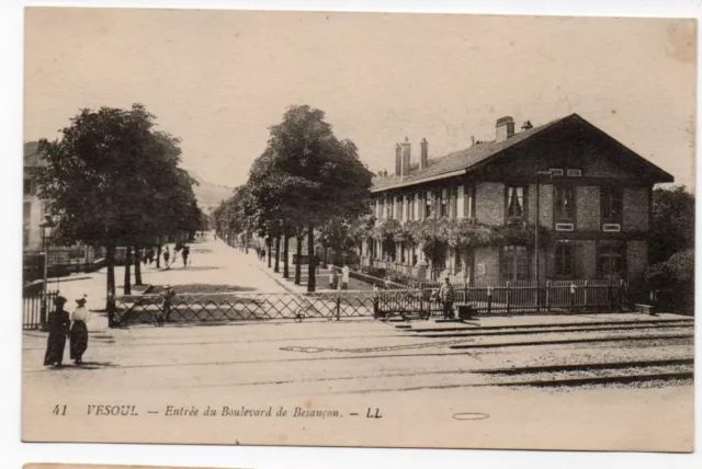 vesoul , entrée du boulevard de besançon