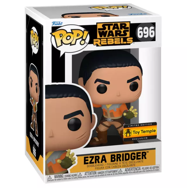 PreOrder NEW Ezra Bridger Star Wars Rebels Funko Toy Temple Excl 696 w/protector