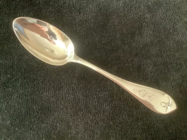 Coin Dexter and Haskins teaspoon - ca. 1860- 1879