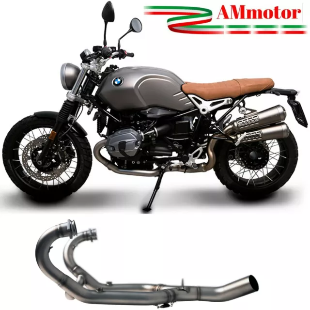 Termignoni Kat Ersatzrohr BMW R NineT 2017 Auspuff Krummer Motorrad Edelstahl