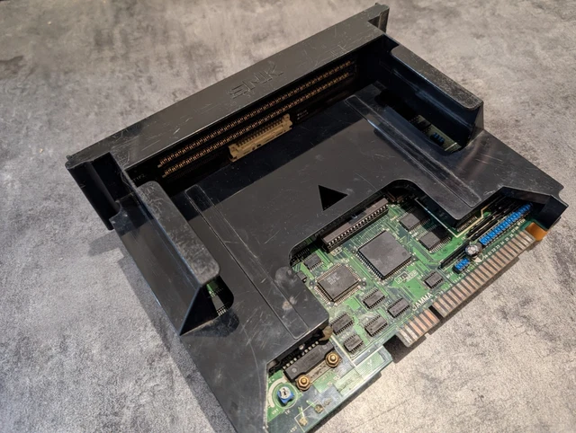 Slot MVS SNK arcade MV1-FZ + Unibios 4 + New battery