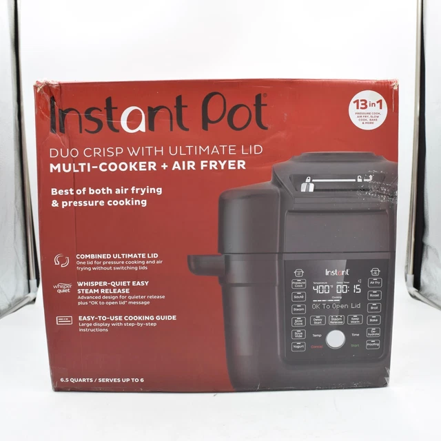 Instant - Duo Crisp with Ultimate Lid Multi-Cooker + Air Fryer 6.5 Quart