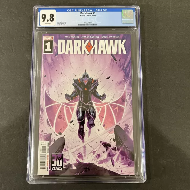 Darkhawk #1 CGC 9.8 1st First Printing Edition NM Cover A 2021 Marvel