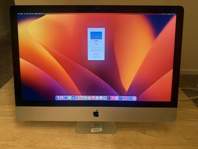 iMac 27インチ macOS Ventura 本体 27インチmac Apple iMac 27インチ macOS Ventura iMac 27インチ macOS