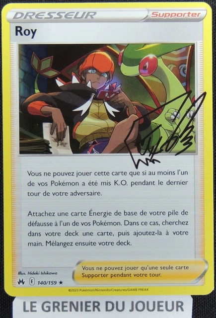 Pokemon Card Roy 140/159 HOLO RARE ZENITH SUPREME NEW FR