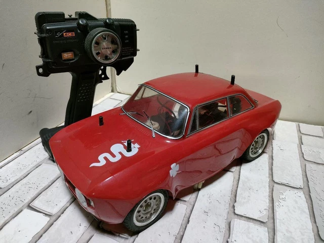 Tamiya Alu-Felgen Für Alfa Romeo Giulia Modellauto – 2 Stück, Zubehör Für Modellbau