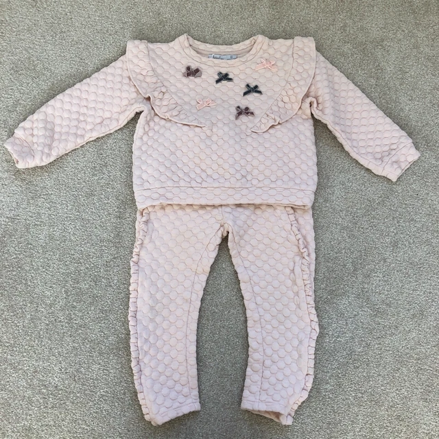 Patachou Outfit Age 4 Pink Girl's Jumper Leggings Set