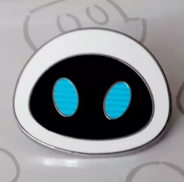 Eve Normal Wall-E Emoji Booster Disney Pin 108629