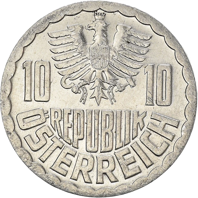 [#958423] Coin, Austria, 10 Groschen, 1988, Vienna, VF, Aluminum, KM:2878