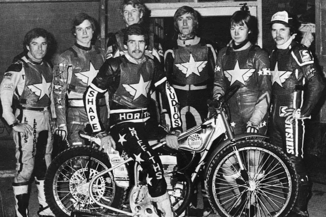 WIMBLEDON DONS 1947 Speedway Team Photograph 6.26 PicClick AU