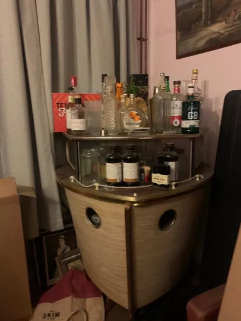 Vintage Retro Cocktail Bar Ship Boat 1970’s