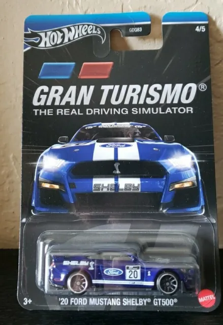 Hot Wheels 2024 Gran Turismo 20 Ford Mustang Shelby GT500
