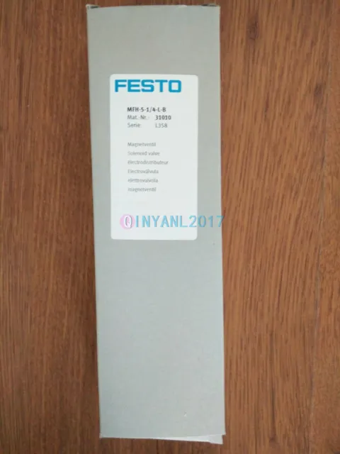 1PC New Festo MFH-5-1/4-L-B 31010 Solenoid Valve