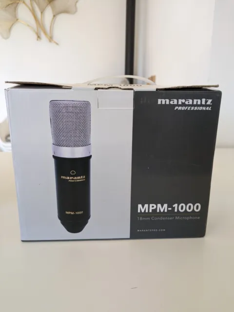 Marantz Professional MPM-1000 | Micro studio à condensateur XLR