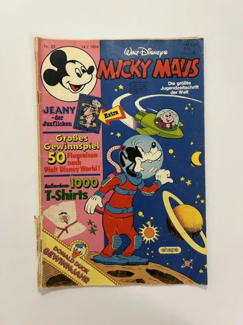 Micky Maus 1984 Heft Nr. 29 #A1 Sammlung Selten