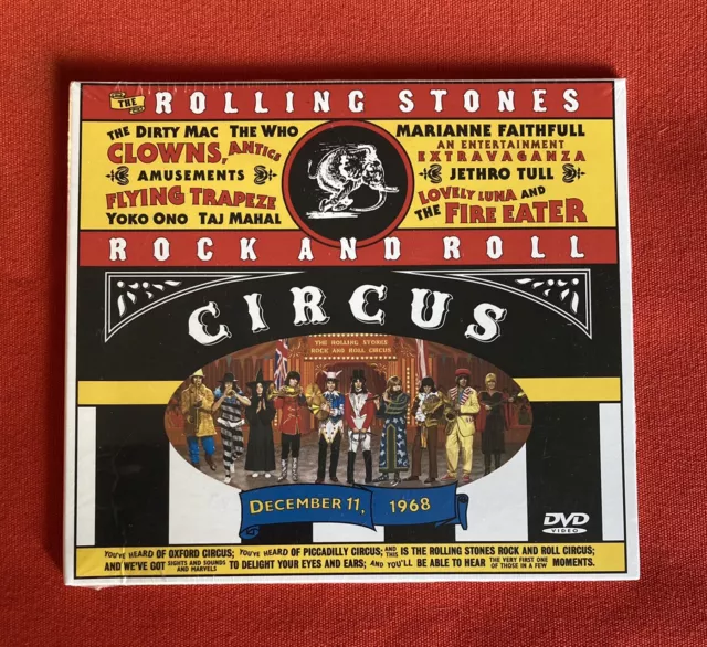 The Rolling Stones Circus December 11 Rock And Roll 2004 Abkco Neuf Dvd