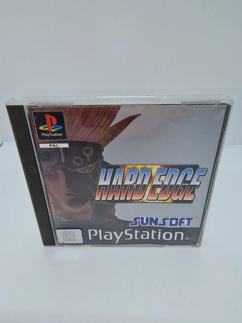 PS1 Sony Playstation 1 One Spiel Hard Edge in OVP mit Anleitung