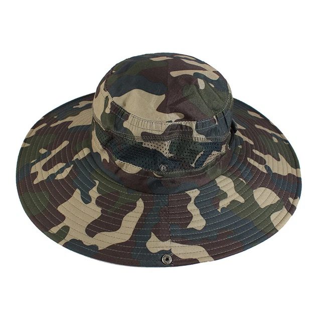 Generisch Stuttgart Chapeau de pêche, chapeau de pêche, chapeau de pêche, chapeau militaire, rouge, noir, blanc, (59), Rouge/noir/blanc