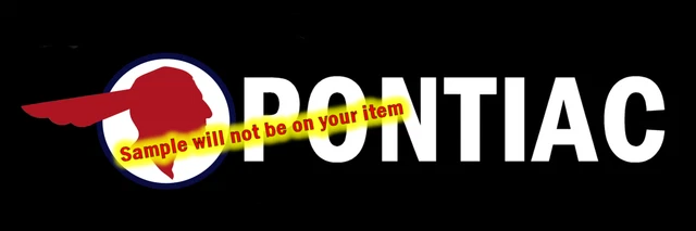 Pontiac Chief Cars Dealer Sales Service Stickers Signs Fridge Magnets Decals