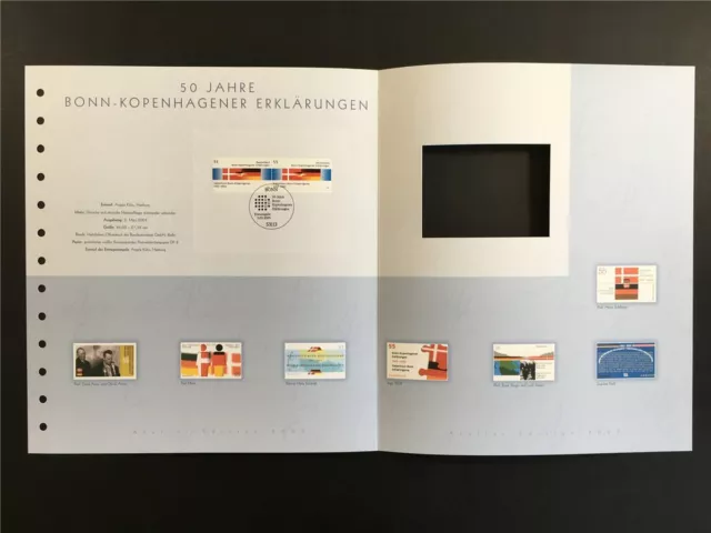 Germany Art-Edition 2005/08 Bonn-Kopenhagen Declaration Unissued Drafts!!